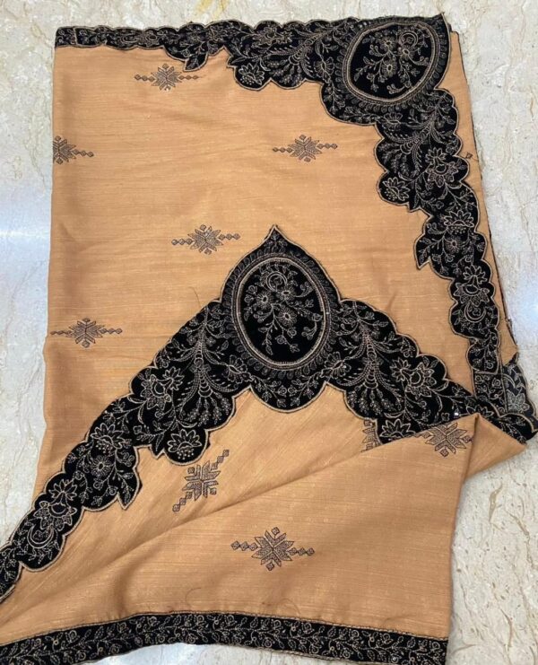 Classic 3-Piece Unstitched - Heavy Embroidered - Marina Suit - Image 2