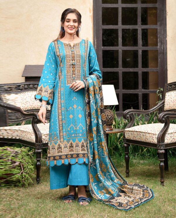 3-Piece Unstitched-Lawn