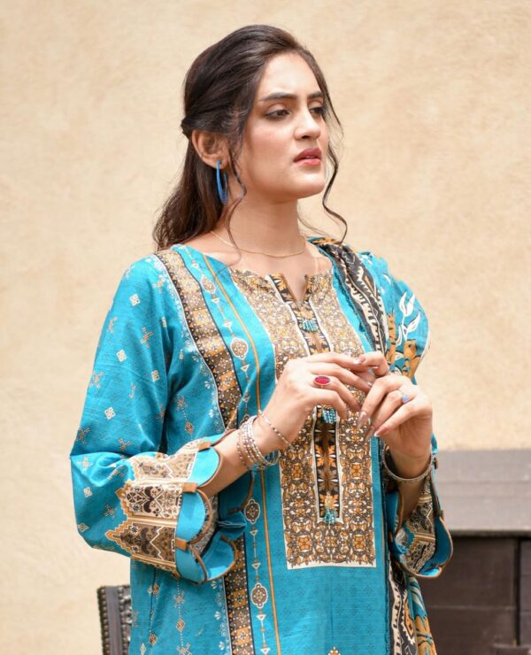 3-Piece Unstitched-Lawn - Image 3