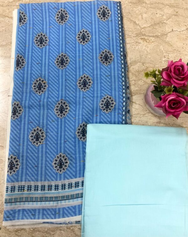 Gul Ahmed 3-Piece Unstitched- Printed Lawn - Image 3