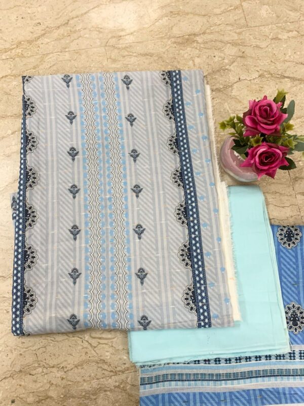 Gul Ahmed 3-Piece Unstitched- Printed Lawn - Image 4