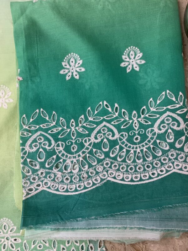 Embroidered-3 Piece Unstitched-Lawn - Image 3