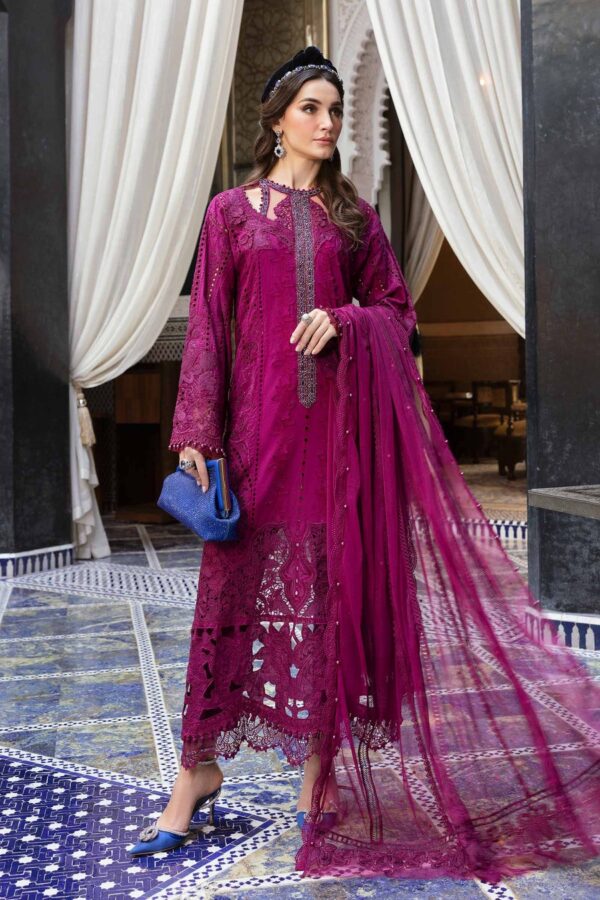 Maria B | 3 Piece Unstitched Embroidered Lawn Suit